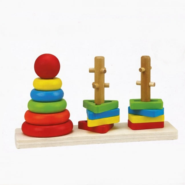 Rainbow Three Column Tower