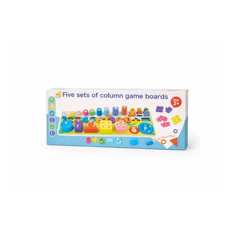 Five Set Column Game Board